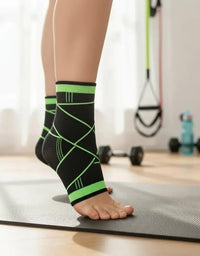 Tobillera de Compresión Navenz — Soporte Deportivo con Straps Ajustables