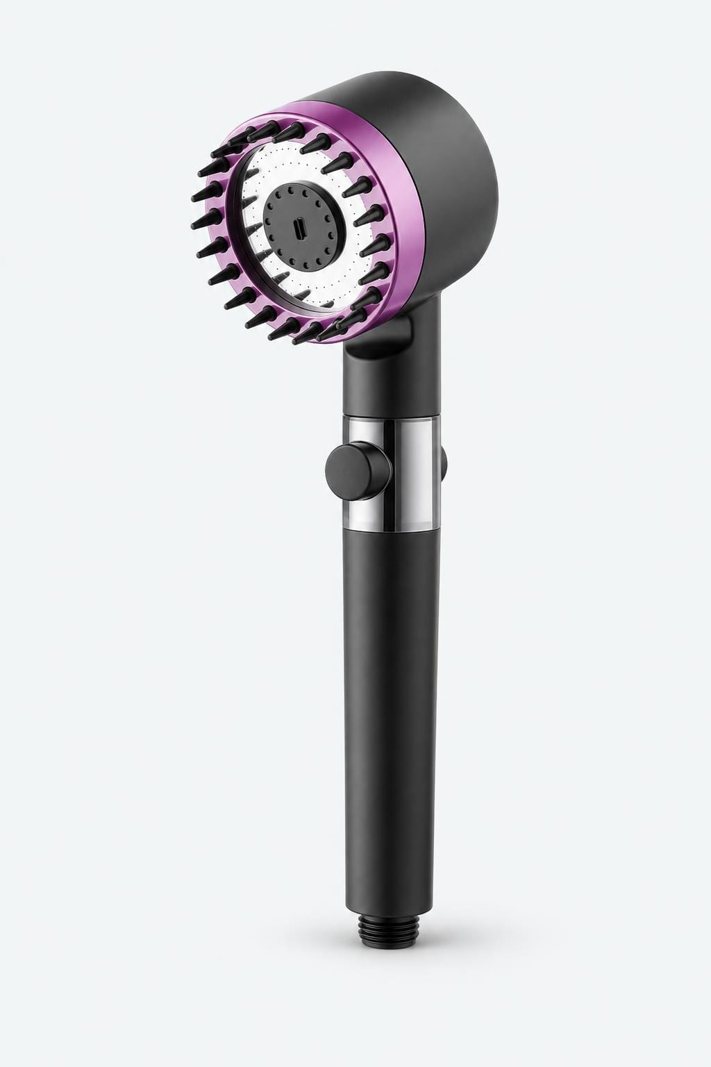 Navenz filtered shower head, front view